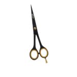 NIXCER Professional Series Super Cut Flat Shank Hair Cutting Scissors – Black