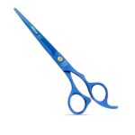 NIXCER Professional Series Razor Edge Hair Cutting and Dressing Scissors (6.5-inches) – Blue