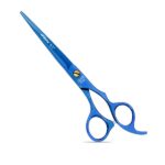 NIXCER Professional Series Hair Cutting and Dressing Scissors (6.5-inches) – Blue