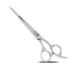 NIXCER Professional Series Razor Edge Hair Cutting and Dressing Scissors (6.5-inches) – Silver