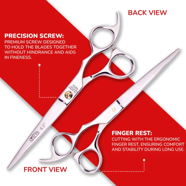 Key Screw Professional Hairdressing Scissors Silver