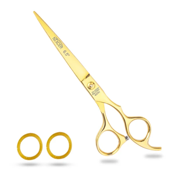 Professional Gold Scissors with Key Screw