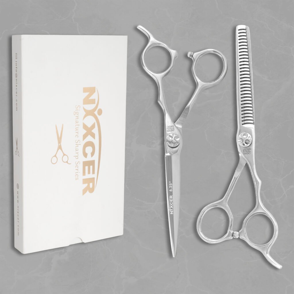 NIXCER Signature Sharp Series ARC Hair Cutting Shears (6.25-inches)