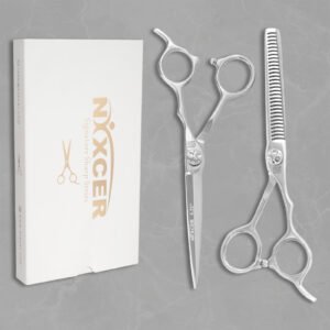 NIXCER Signature Sharp Series ARC Hair Cutting Shears (6.25-inches)