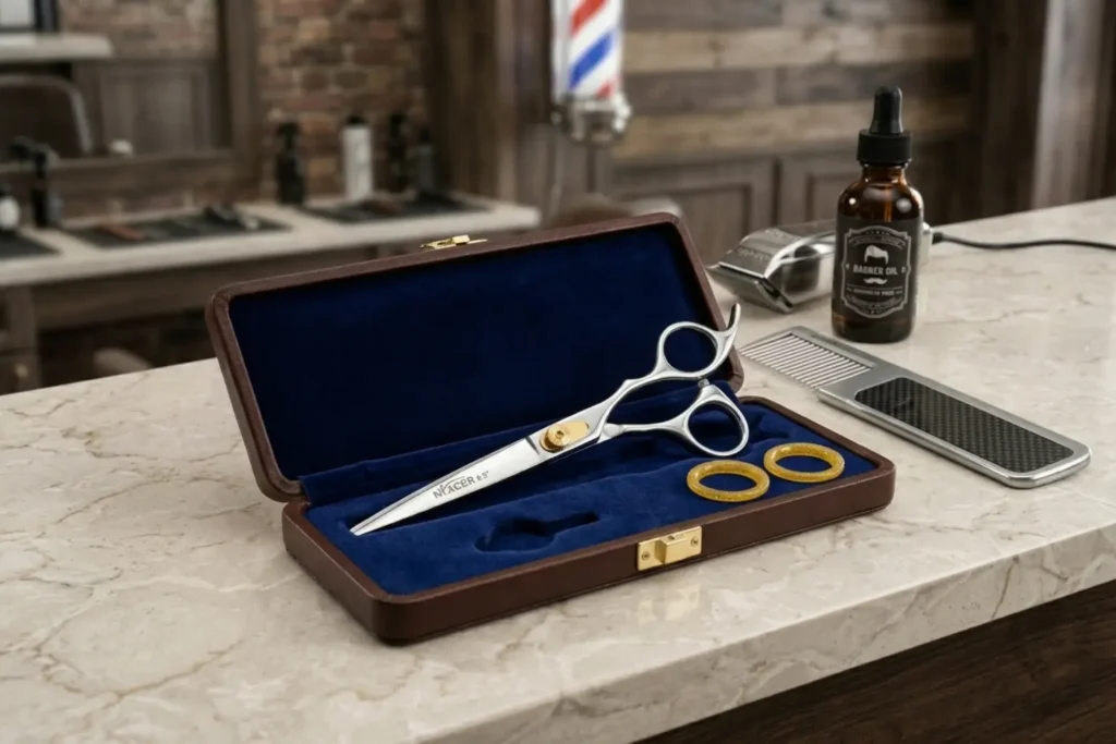 Japanese steel razor edge scissors