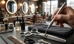 Japanese steel razor edge scissors