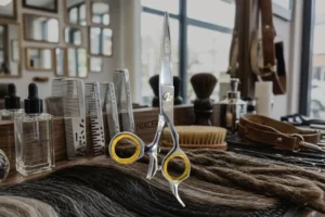 Japanese steel razor edge scissors