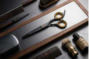 Japanese steel razor edge scissors