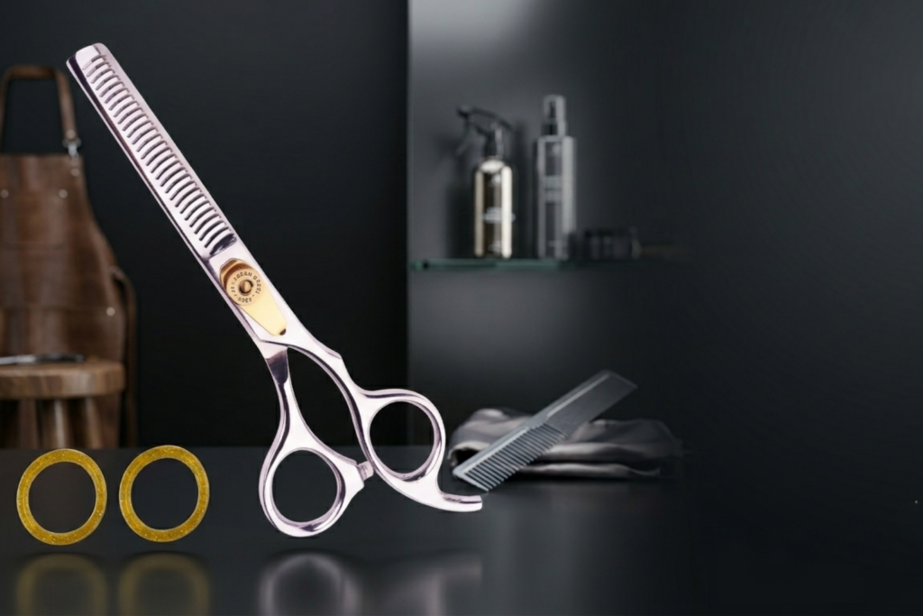 Japanese steel razor edge scissors