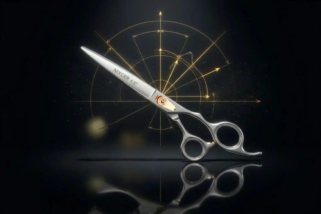 Japanese steel razor edge scissors