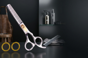 Japanese steel razor edge scissors