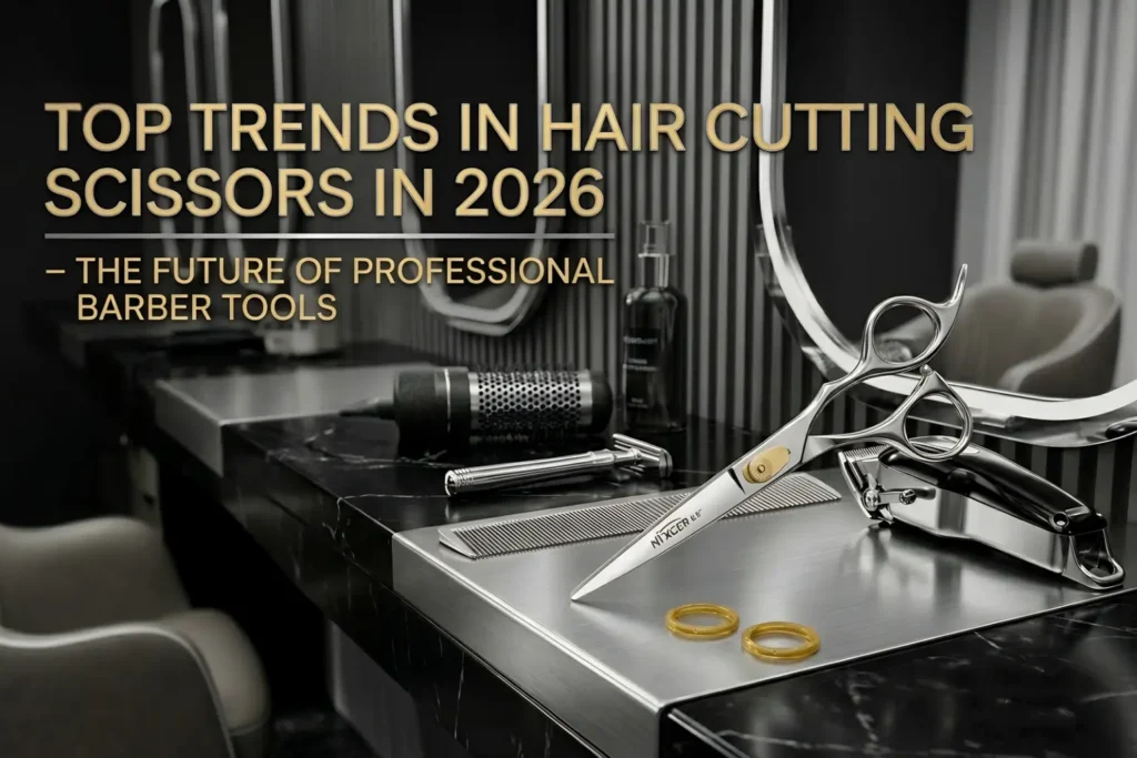 Japanese steel razor edge scissors