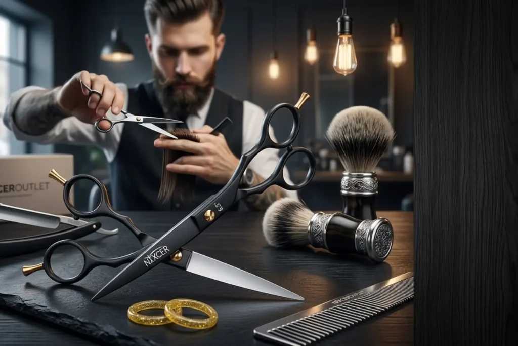 japanese steel razor edge scissors