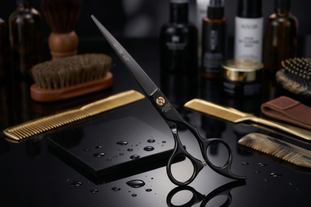 Japanese steel razor edge scissors