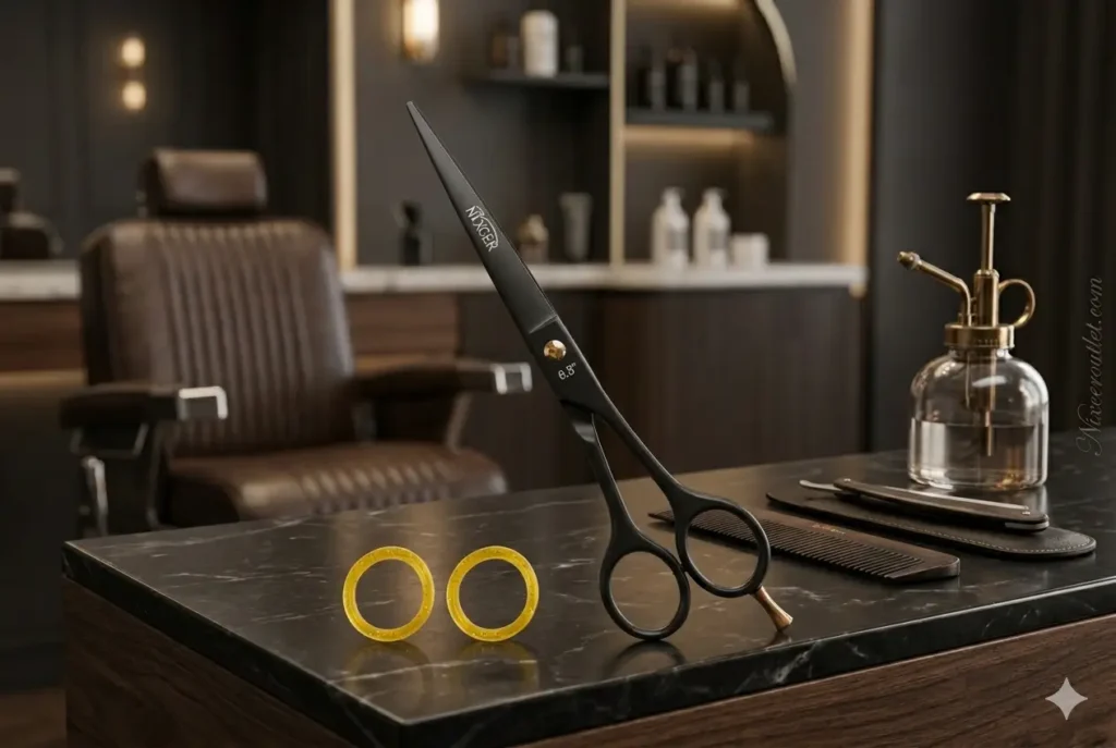 Japanese steel razor edge scissors