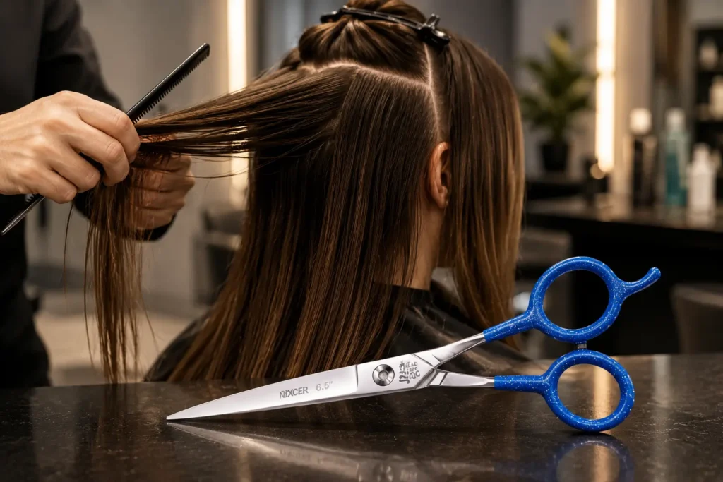 Hair cutting scissor