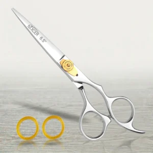 Professional Sharp Series Razor Edge Hair Cutting Scissors Silver
